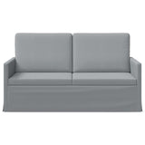 2 Seater Sofa Light Grey 150 x 81 x 82 cm Fabric 42041073