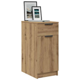 Desk Cabinet Artisan Oak 33x50x75 cm Engineered Wood 856998