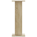 Plant Stands 2 pcs Sonoma Oak 30x30x80 cm Engineered Wood 3307866