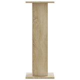 Plant Stands 2 pcs Sonoma Oak 30x30x80 cm Engineered Wood 3307866