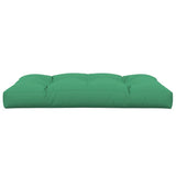 Pallet Cushion Green 120x80x12 cm Fabric 360518
