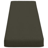 2-Piece Bench Cushions VUGHT 2 pcs 100% Polyester Anthracite 950723