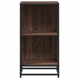 Book Cabinet Brown Oak 40x35x76 cm Engineered Wood 849098