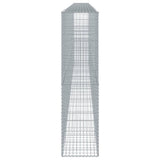 Gabion Basket with Cover 800x50x200 cm Galvanised Iron 3295173