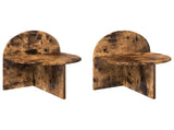 Bedside Table 2 pcs Smoked Oak 40 x 35.5 x 45.5 cm 8001142