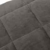 Weighted Blanket Grey 138x200 cm Single 6 kg Fabric 350772