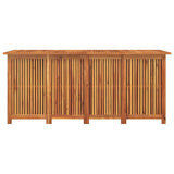 Garden Storage Box 200x80x75 cm Solid Wood Acacia 319709