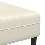 Sofa Set 3 pcs Cream Velvet 3335129