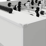 Foosball Table White 146.5 x 74 x 85 cm Engineered Wood 3378199
