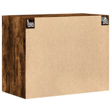 Wall Cabinet Smoked Oak 80x42.5x64 cm Engineered Wood 846135