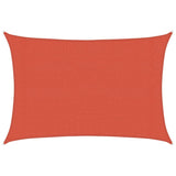 Sunshade Sail 160 g/m Terracotta 3x5 m HDPE 311349