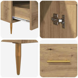Highboard with Drawer Artisan Oak 69.5 x 31 x 115 cm 882515