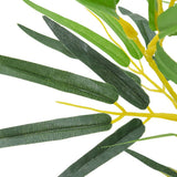 Artificial Bamboo Tree 552 Leaves 120 cm Green 358959