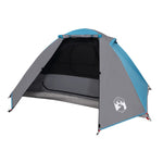 ZNTS Camping Tent Dome 2-Person Blue Waterproof 94324