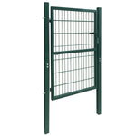 2D Fence Gate Green 106 x 230 cm 141752