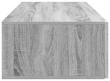 Wall-Mounted TV Cabinet Grey Sonoma 98 x 41 x 30 cm 898531