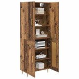 Highboard Old Wood 69.5 x 34 x 180 cm Engineered Wood 3415802