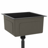 Handmade Kitchen Sink Black Stainless Steel 51501
