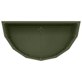 Planter Olive Green 60 x 30 x 50 cm Steel 883720