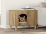 Cat House Artisian Oak 51 x 30 x 52 cm Engineered Wood 8000670