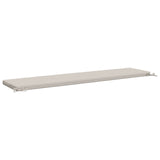 2-Piece Bench Cushions SOEST 2 pcs 100% Polyester White 949203