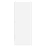 Sideboard with LED White 77x34x85 cm Engineered Wood 852131