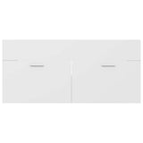 Sink Cabinet White 100x38.5x46 cm Engineered Wood 804674