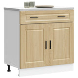 Kitchen Base Cabinet Porto Sonoma Oak Engineered Wood 853980