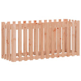 Garden Raised Bed with Fence Design 150x50x70 cm Solid Wood Douglas 832500