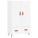 Highboard White 69.5x31x115 cm Engineered Wood 828204