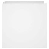 Bedside Cabinet White 45x50x50 cm Engineered Wood 848283