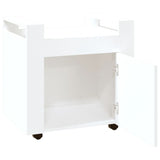 Desk Trolley White 60x45x60 cm Engineered Wood 816608