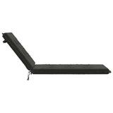 Sunlounger Cushion GEMERT 100% Polyester Anthracite 947352