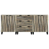 Bathroom Furniture Set with Drawer 3 pcs White Engineered Wood 3310047