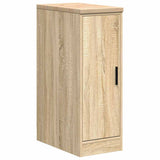 Garage Storage Cabinet Sonoma Oak 30x51x85 cm Solid Wood Pine 860555