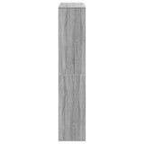 Book Cabinet Grey Sonoma 102x29x143 cm Engineered Wood 3310303
