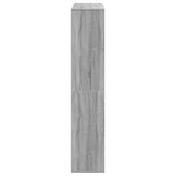 Book Cabinet Grey Sonoma 102x29x143 cm Engineered Wood 3310303
