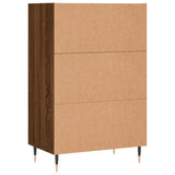 Highboard Brown Oak 57x35x90 cm Engineered Wood 827227