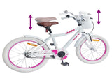 Kids Bike 18 Inches for 5-7 Years Old White 42009545