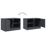 TV Cabinet Anthracite 67x39x44 cm Steel 841695