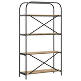 Bookshelf Artisan Oak 80 x 30 x 146 cm Engineered wood 879844