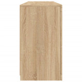 Sideboard with LED Lights Sonoma Oak 163x37x67 cm 3209074
