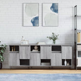 Sideboards 3 pcs Grey Sonoma Engineered Wood 3190155
