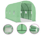 Greenhouse Green PE mesh fabric, Galvanised steel 9 m 48165