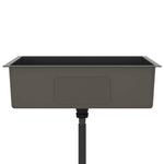 Handmade Kitchen Sink Black Stainless Steel 51517