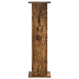 Plant Stand 2 pcs Smoked Oak 30.5 x 30 x 100.5 cm 899755