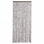 Insect Curtain Brown and Beige 90x200 cm Chenille 315130