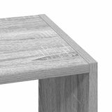 Bookcases 2 pcs Stackable Grey Sonoma 30x30x80 cm Engineered Wood 858814
