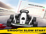 24V Electric Go Kart for Kids, Drift Ride-On Racing Go Kart with 2 Speeds, for Boys Girls Aged 8-12 T3398P348400