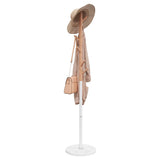 Coat Stand White 172 cm Powder-coated Iron 377088
